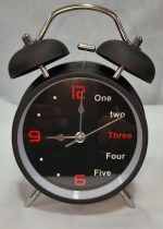Metal Twin Bell Table Alarm Clock