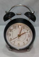 Metal Twin Bell Table Alarm Clock