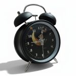 Metal Twin Bell Table Alarm Clock