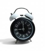 Metal Twin Bell Table Alarm Clock - Image 2